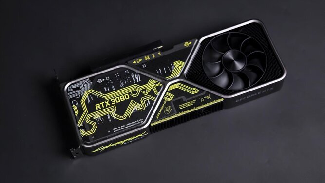نسخه سفارشی کارت گرافیک rtx 3080