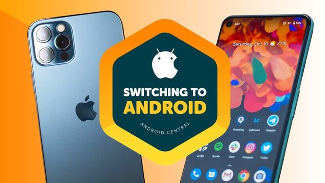 تغییر از ios به اندروید