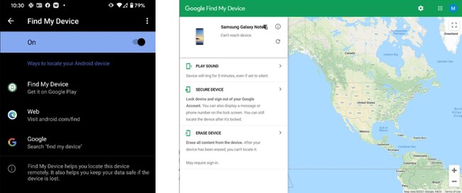 فعال کردن Find My Device امنیتی ترین ترفند های حرفه ای اندروید
