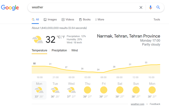 جستجوی پیشرفته در گوگل
