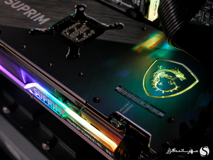 نورپردازی msi 3090ti suprim