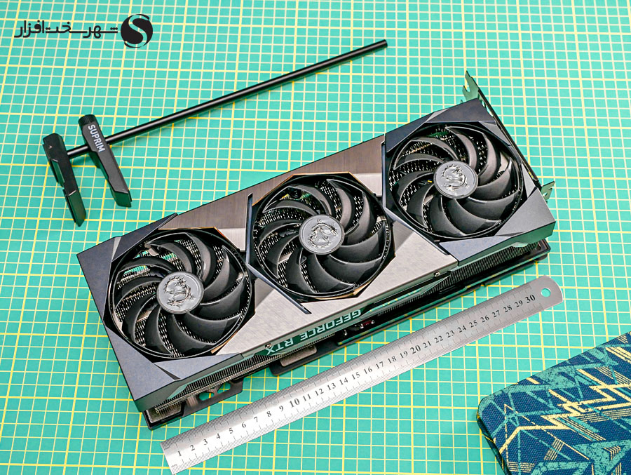 ابعاد msi 3090ti suprim