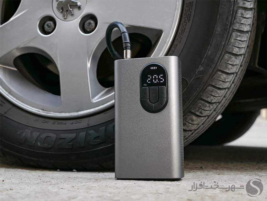 پمپ باد لاستیک خودرو بیسوس Baseus مدل CRCQB02