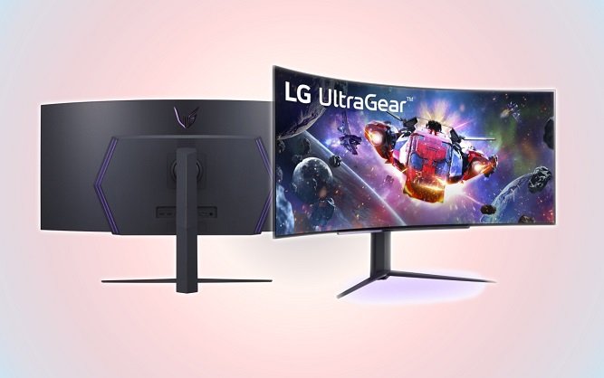 معرفی اولین مانیتور جدید 240 هرتز خمیده OLED ال جی 