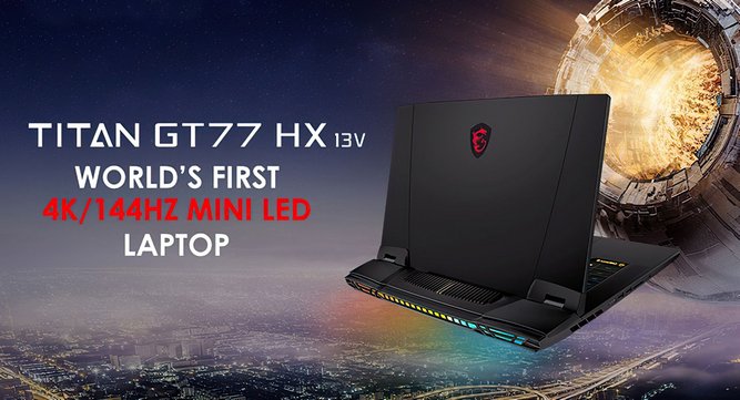 معرفی لپ تاپ MSI TITAN GT77 HX
