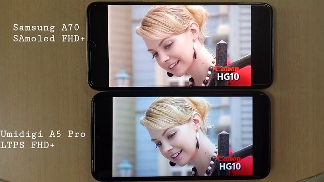 تفاوت صفحه نمایش AMOLED با IPS LCD