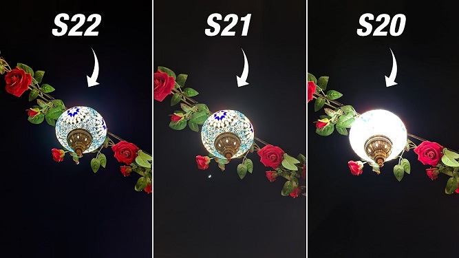 مقایسه گوشی s21 با s22