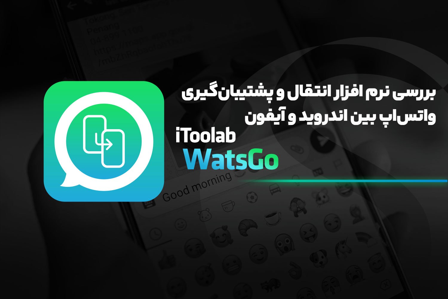 پشتیبان گیری از واتساپ با iToolab WatsGo