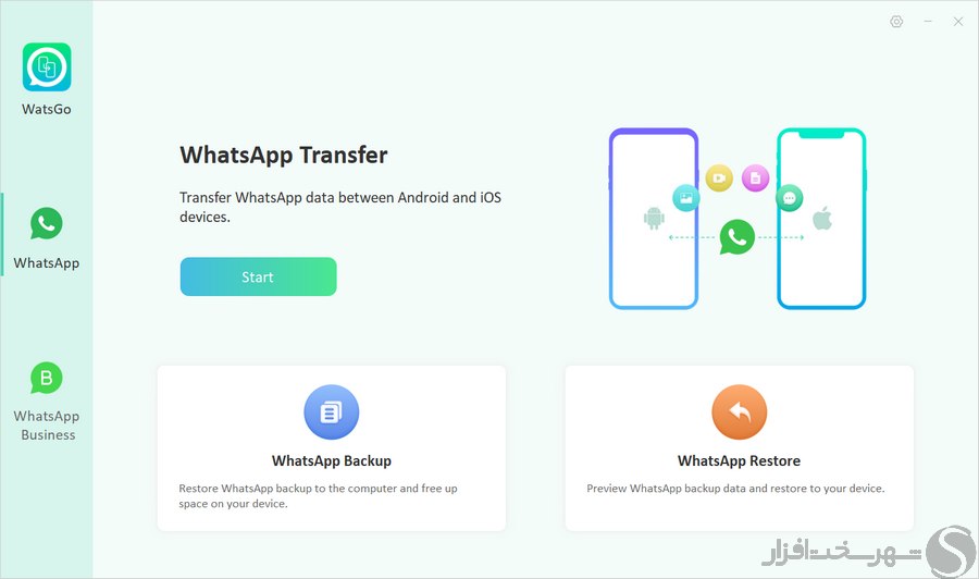 پشتیبان گیری از واتساپ با iToolab WatsGo