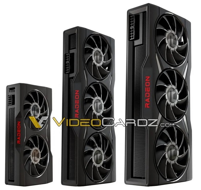 Radeon RX 6950XT 6750XT 6650XT reference design