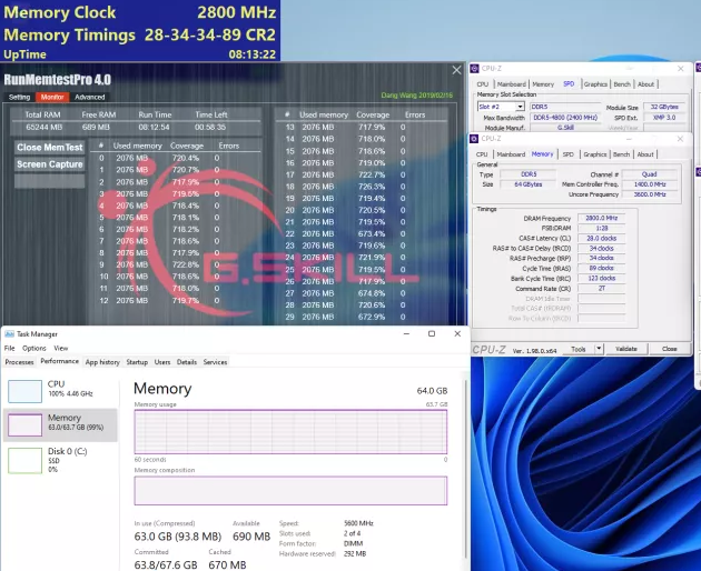 G.Skill DDR5 kit CAS latency  
