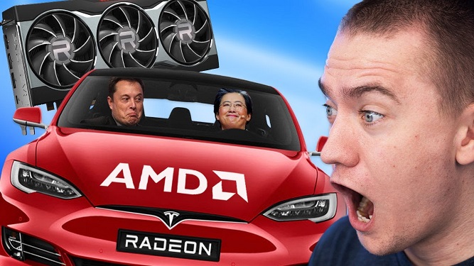 داغ شدن پردازنده AMD تسلا