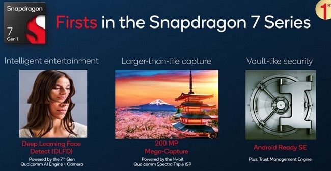 قابلیت های Snapdragon 7 Gen 1