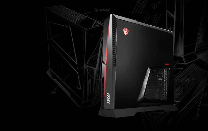 کیس گیمینگ باریک MSI Trident A