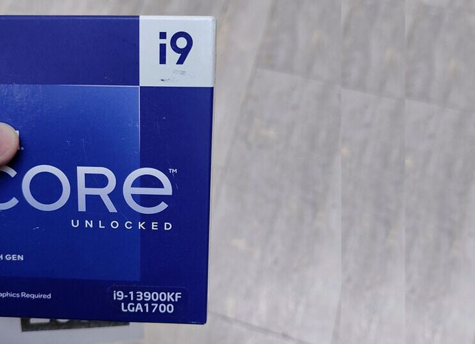 جعبه پردازنده Core i9-13900KF
