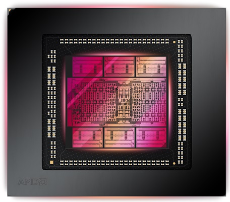 نمای تراشه AMD RDNA 3