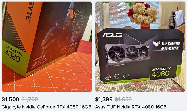 فروش RTX 4080 زیر قیمت