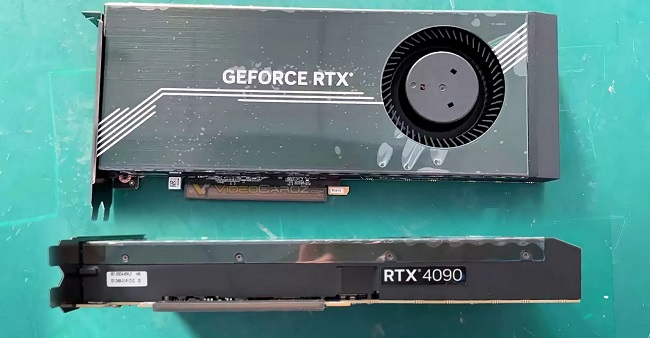  کارت گرافیک RTX 4090 دمنده