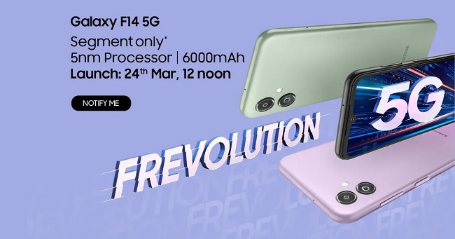 قیمت و مشخصات گوشی گلکسی F14 5G