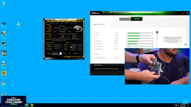 اورکلاک پردازنده Core i9-13900K