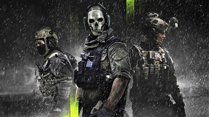 دیسک های فیزیکی از بازی Call of Duty: Modern Warfare 2 با حجم 72 مگابایت