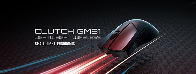 طراحی ماوس گیمینگ Clutch GM31 Lightweight MSI