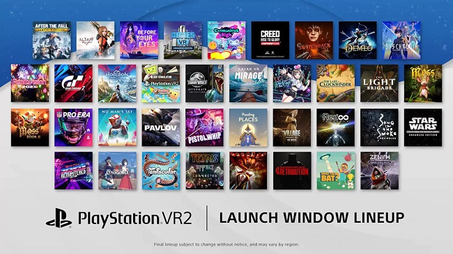 بازی های هدست PlayStation VR2