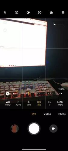 حالت focus peaking - حالت فوکوس در دوربین گوشی xiaomi