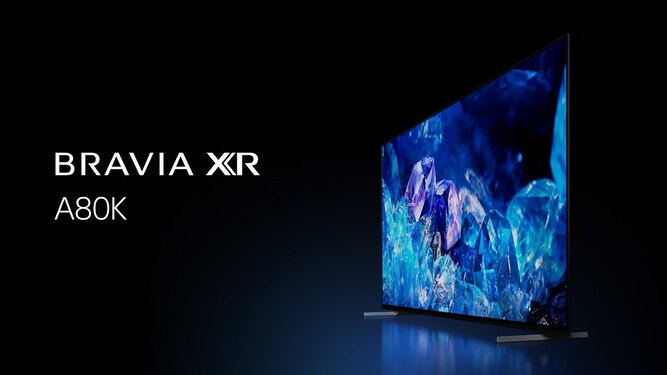 تلویزیون bravia a80k سونی