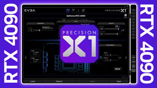 نرم افزار evga precision x1
