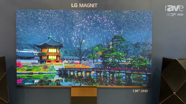 تلویزیون 136 اینچی lg