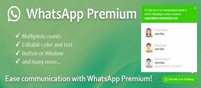  اپلیکیشن whatsapp premium