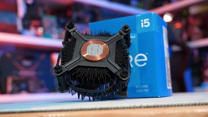 اورکلاک پردازنده core i5-12400