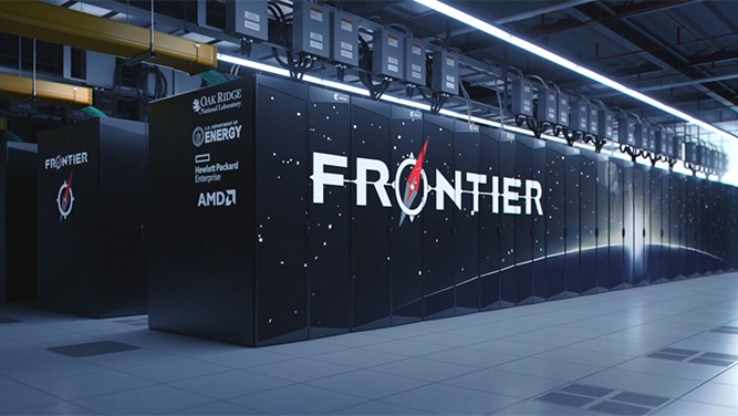 معرفی ابر کامپیوتر Frontier