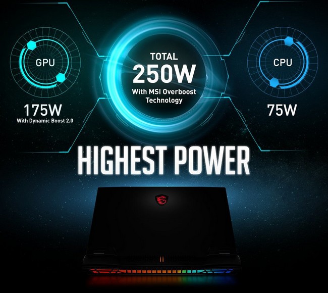 مشخصات لپ تاپ MSI Titan GT77