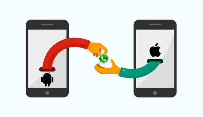 انتقال واتساپ اندروید به گوشی جدید آیفون - نحوه انتقال پیام های واتس اپ از ایفون به اندروید