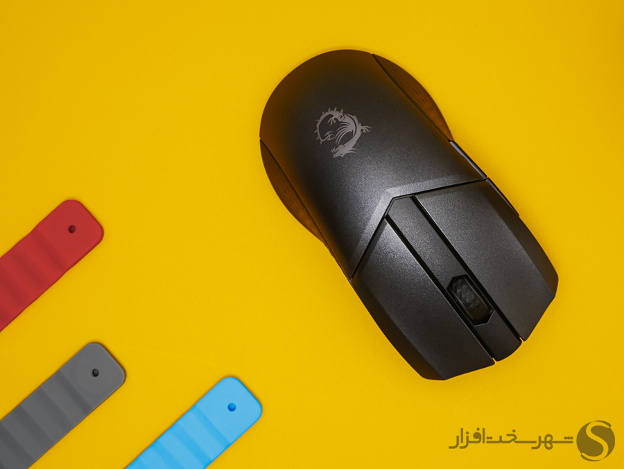 عکس موس گیمینگ بی سیم ام اس آی gm41