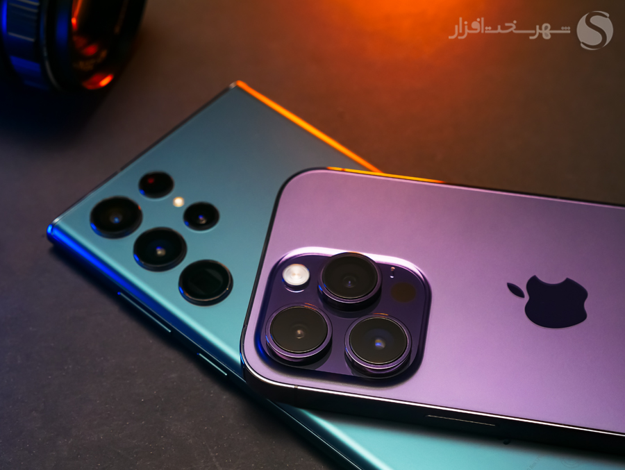 مقایسه دوربین آیفون 14 پرو با s22 ultra