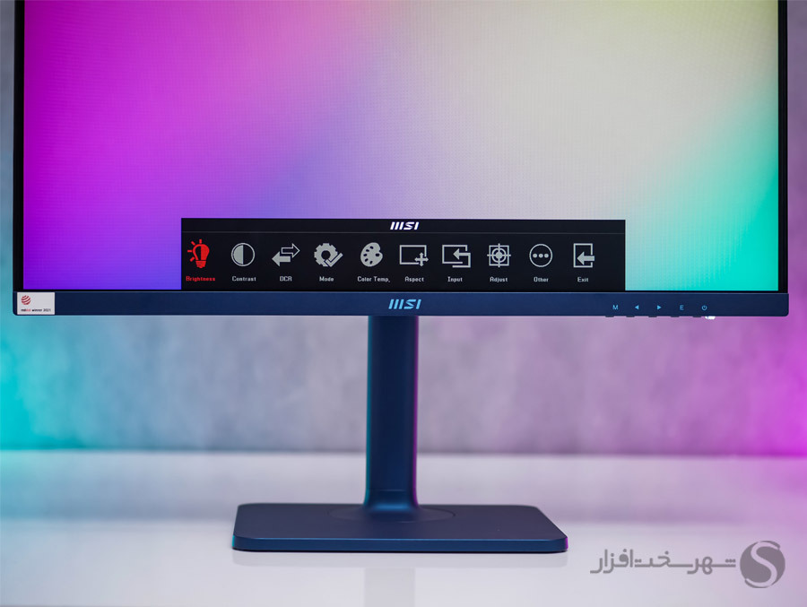 تنظیمات مانیتور md241p ام اس آی