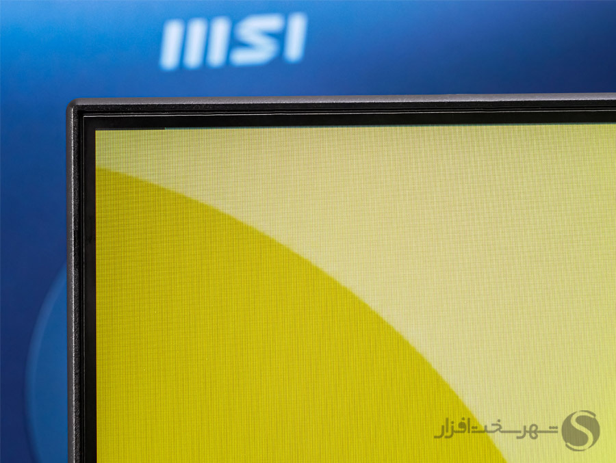 حاشیه نمایشگر باریک مانیتور msi