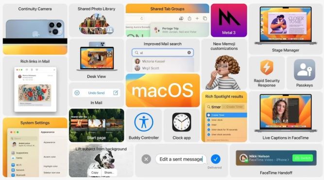 معرفی سیستم‌عامل macOS Ventura