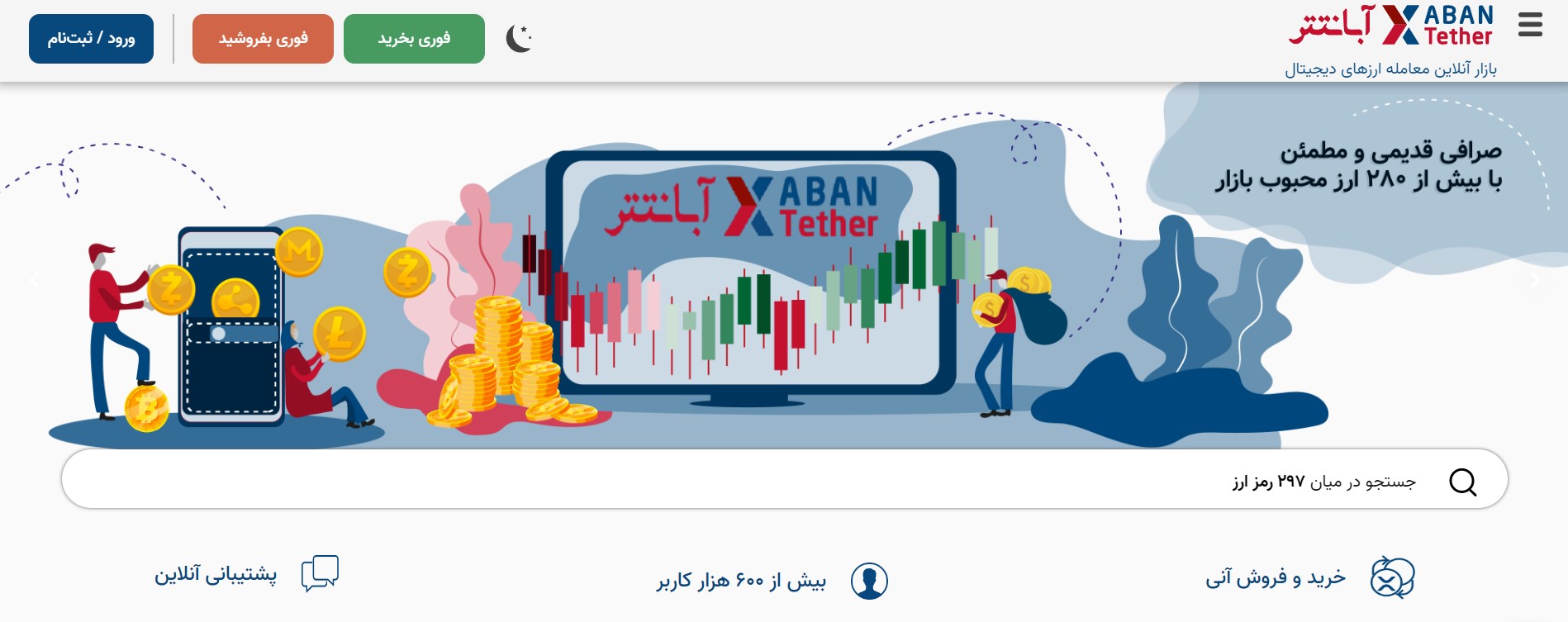 صرافی آبان تتر