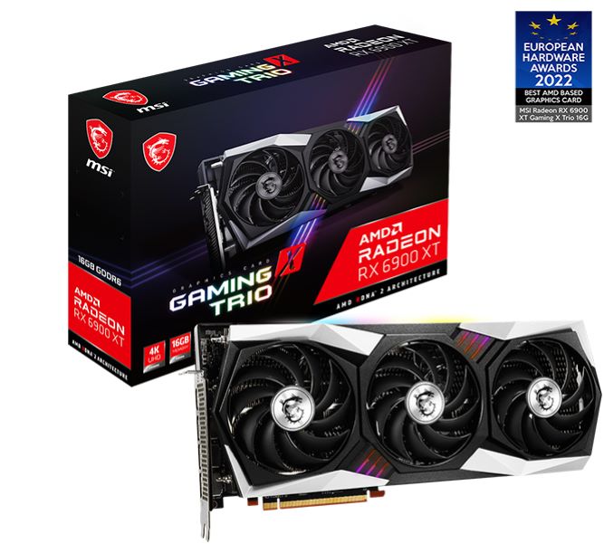 کارت گرافیک Radeon RX 6900 XT GAMING X TRIO 16G