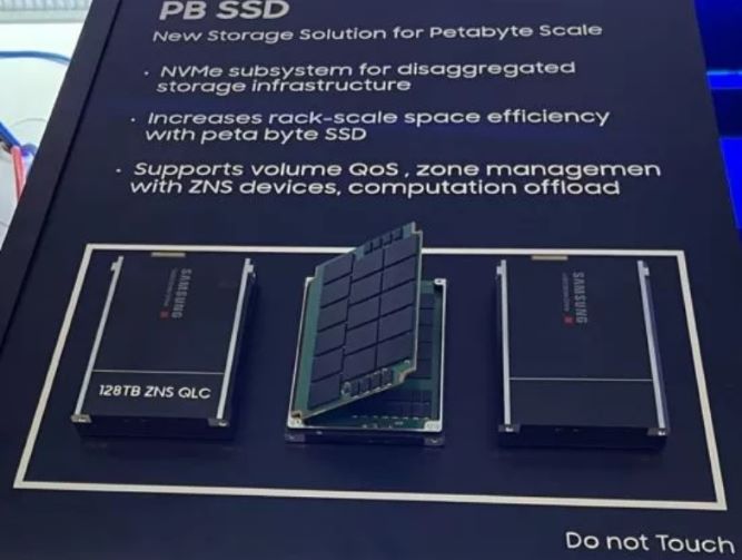 حافظه ذخیرهسازی SSD با ظرفیت 128 ترابایت