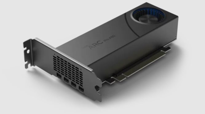 کارت گرافیک Arc Pro A50
