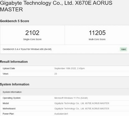بنچمارک پردازنده Ryzen 5 7600X