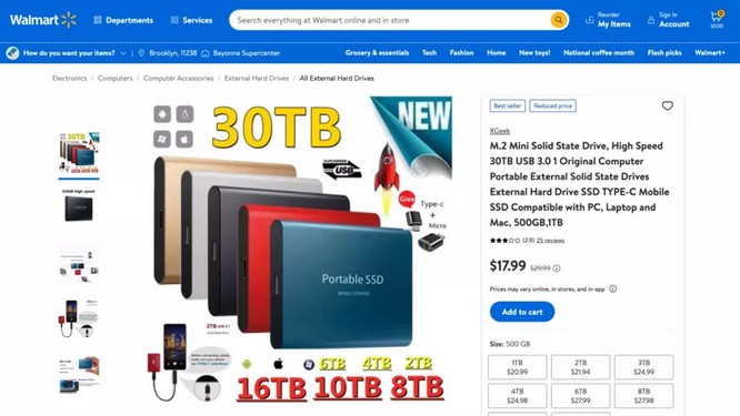 اس اس دی 30 ترابایتی