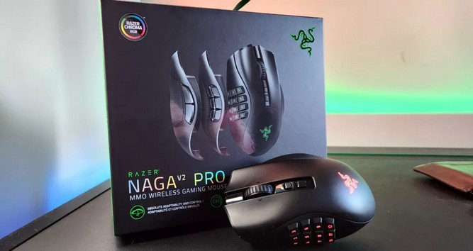 ماوس Naga V2 Hyperspeed و Naga V2 Pro