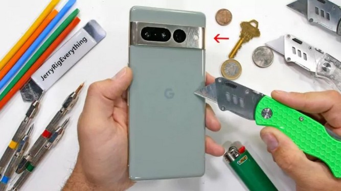 گوشی پیکسل 7 پرو زیر شکنجه