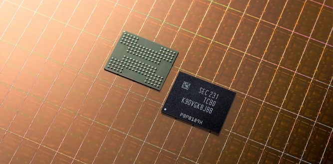 نسل هشتم حافظه V-NAND سامسونگ
